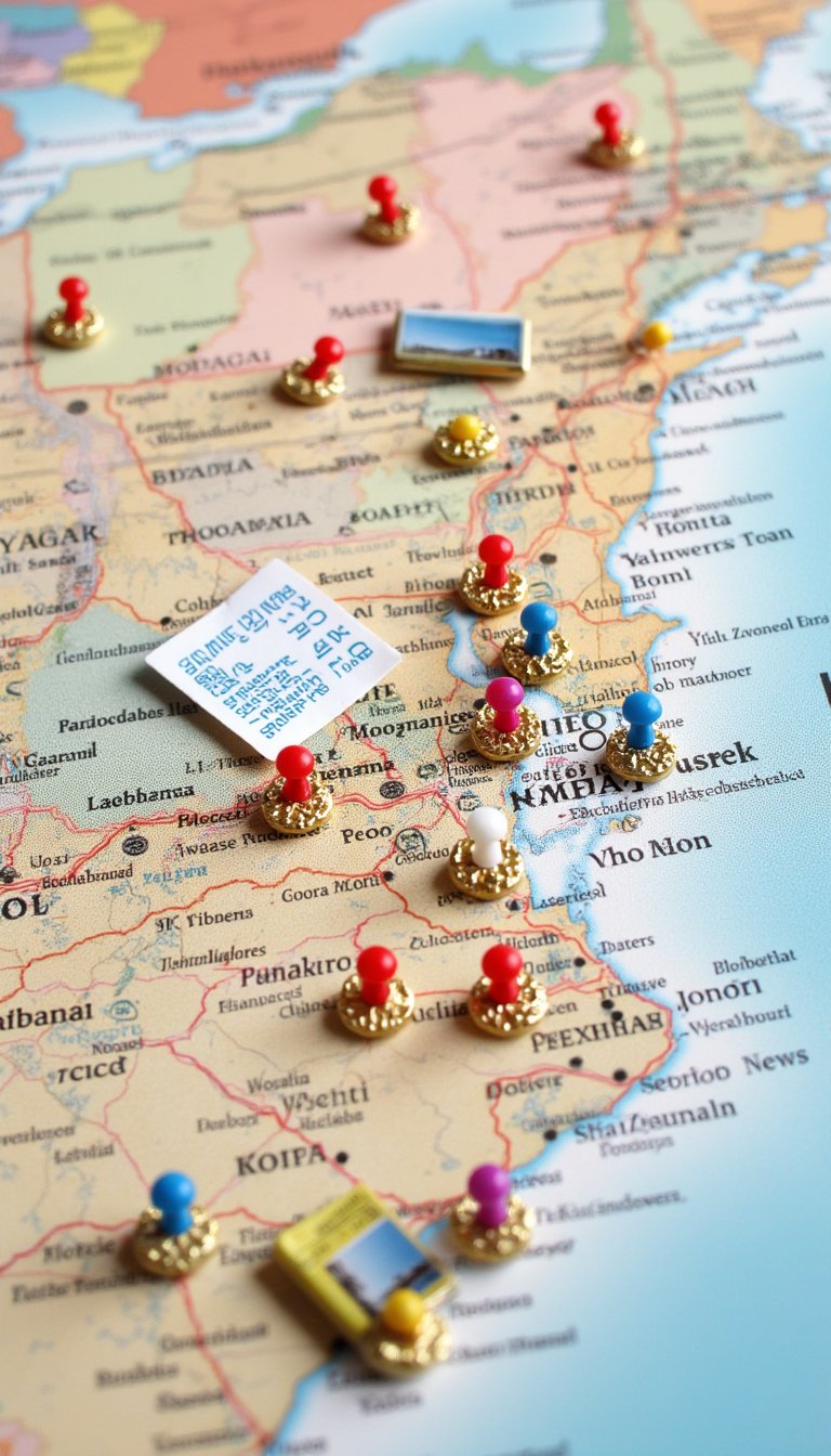 4. A Travel Map Adventure Log