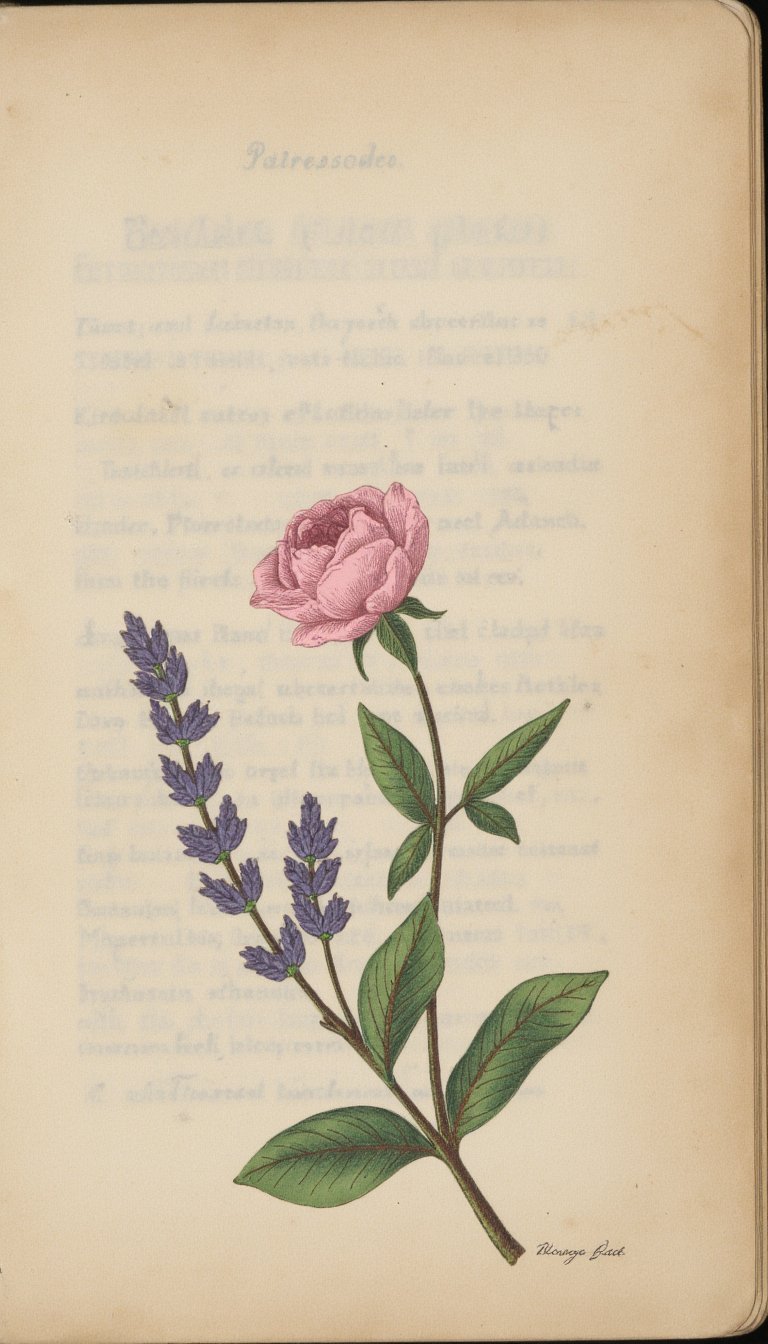 23. Botanical Illustrations as Embellishments