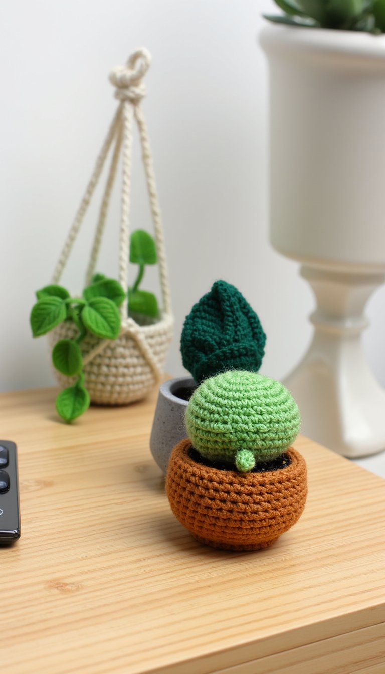 14. Miniature "Plant" Babies for Your Desk