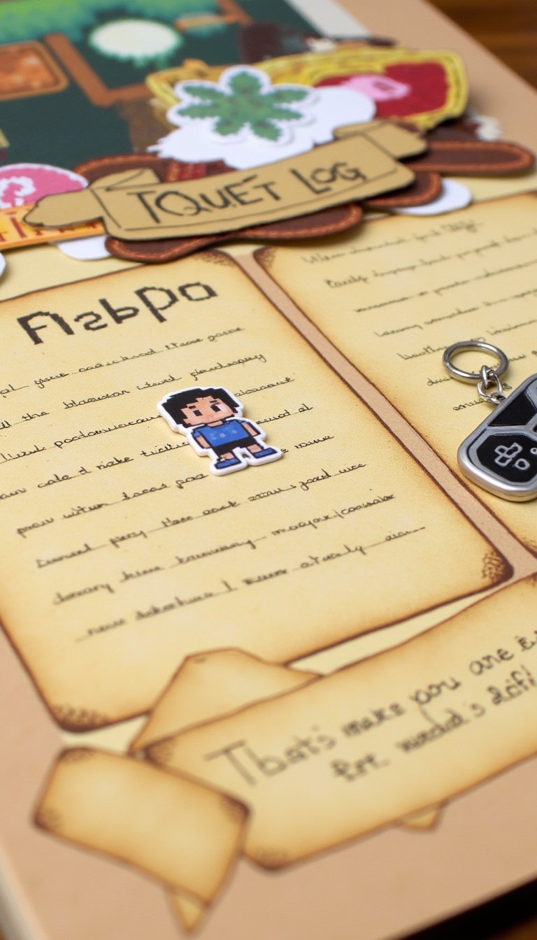 20. Video Game Quest Log