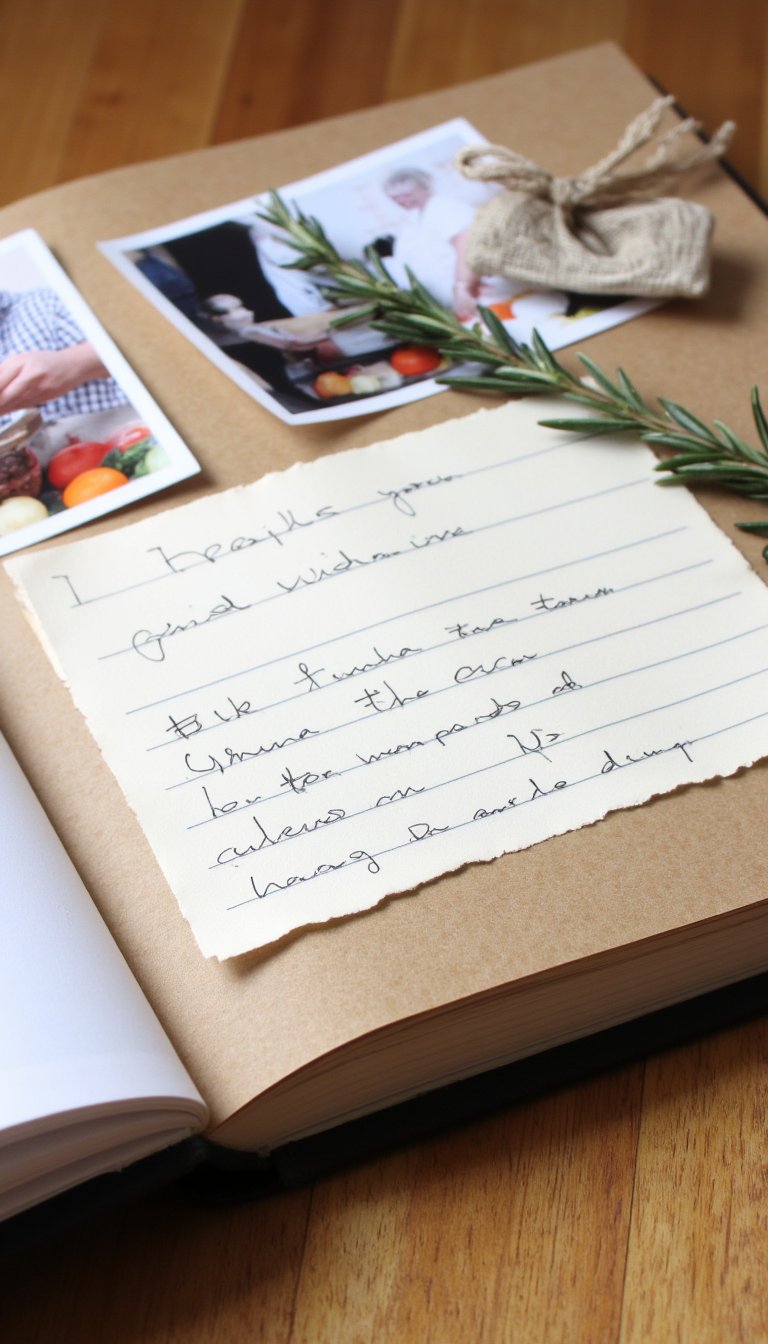 8. Recipe Page for Your Shared Signature Dish