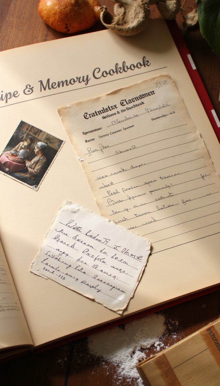 2. A Recipe & Memory Cookbook