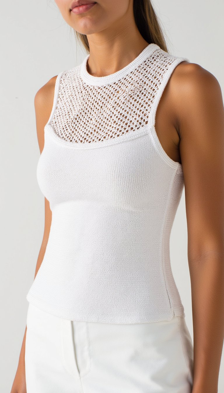 3. Modern Mesh Yoke Tank