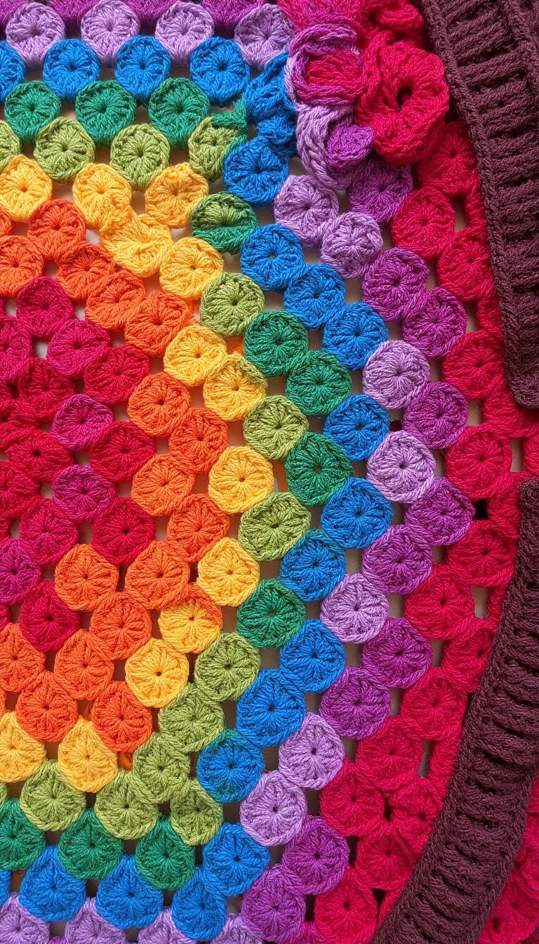 6. The Classic Granny Square Tapestry