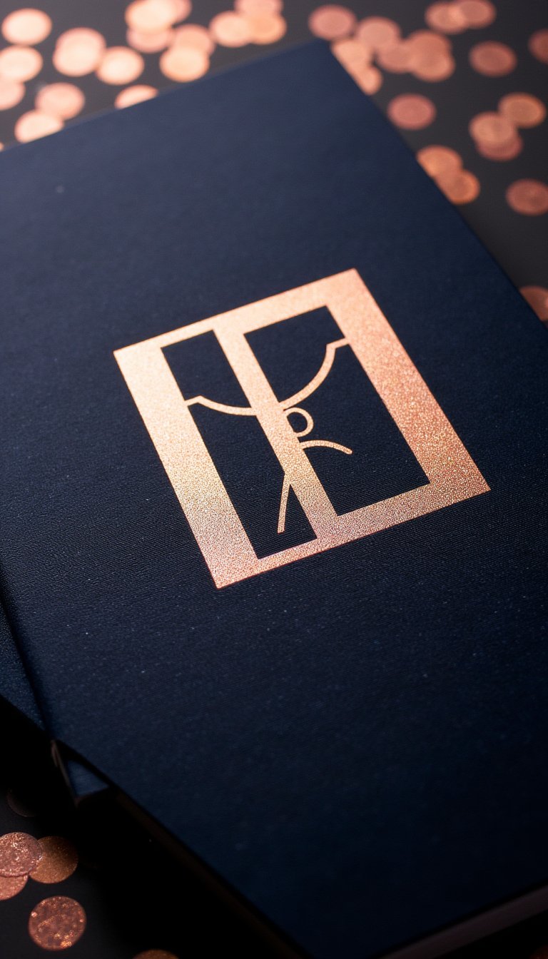 11. Shimmering Metallics & Foil Accents