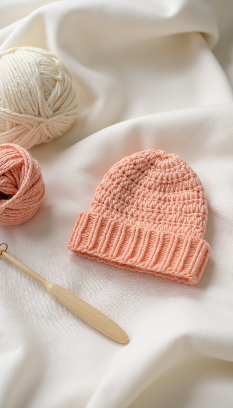 18. A Simple Beanie for a Newborn