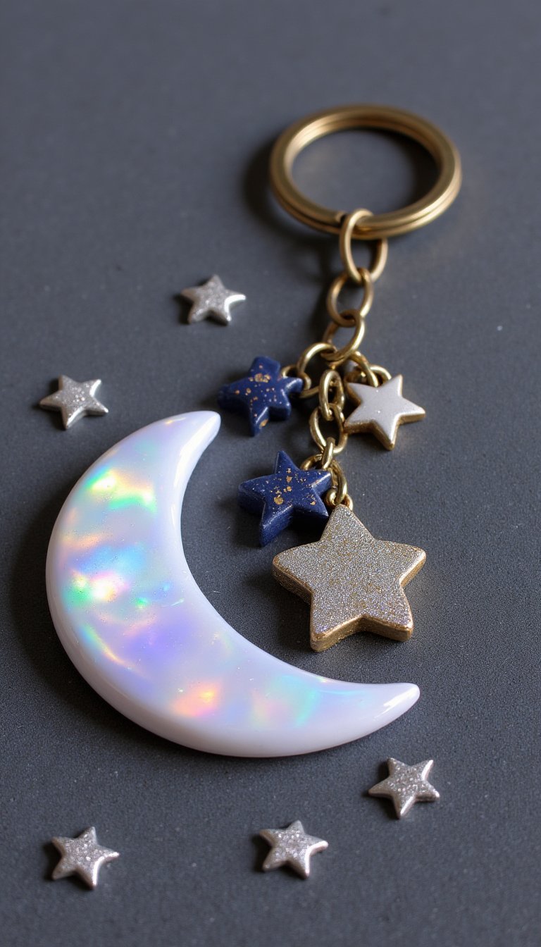 8. Celestial Moon & Stars