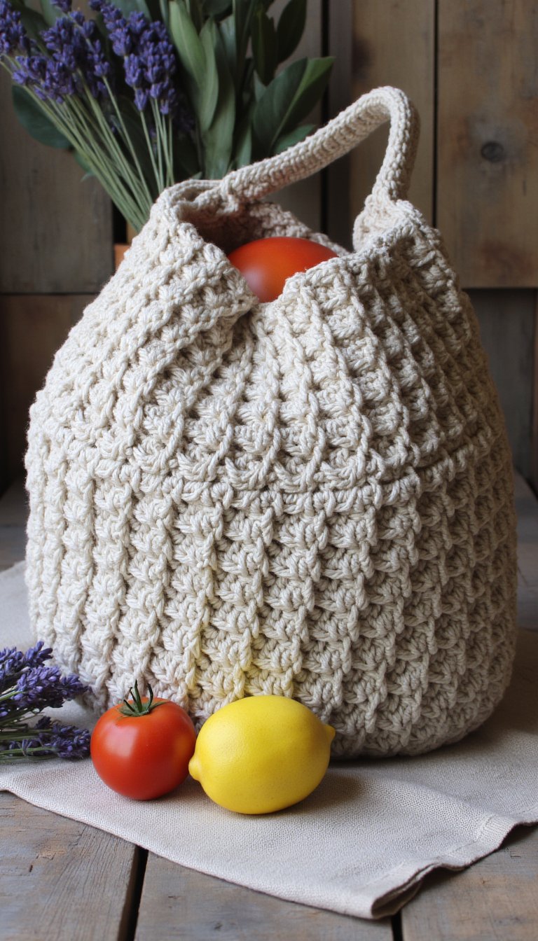 2. The Textured Market Bag