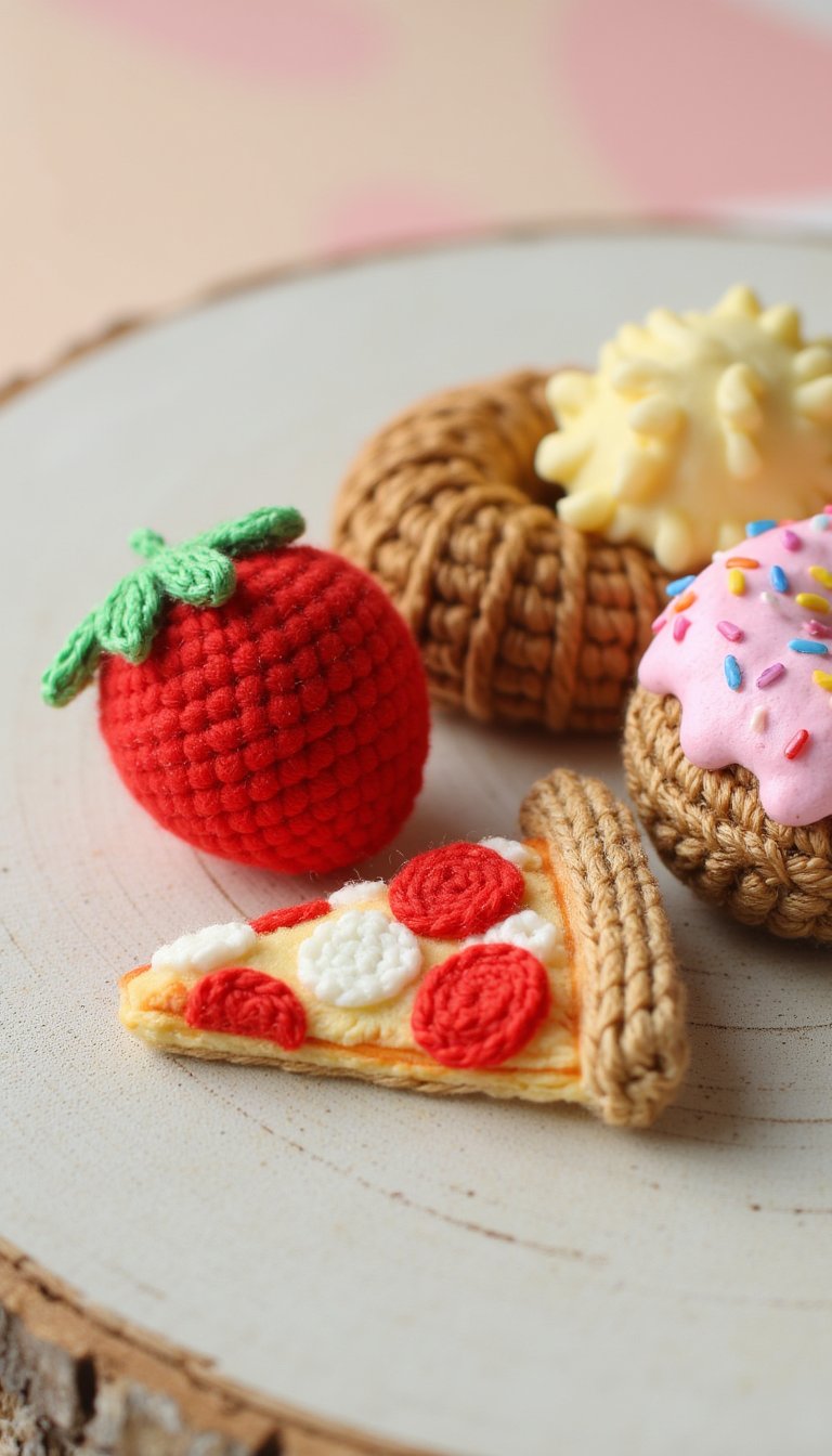 8. Miniature Food Charms