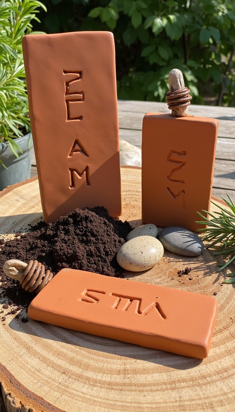 13. Garden Markers for Herbs