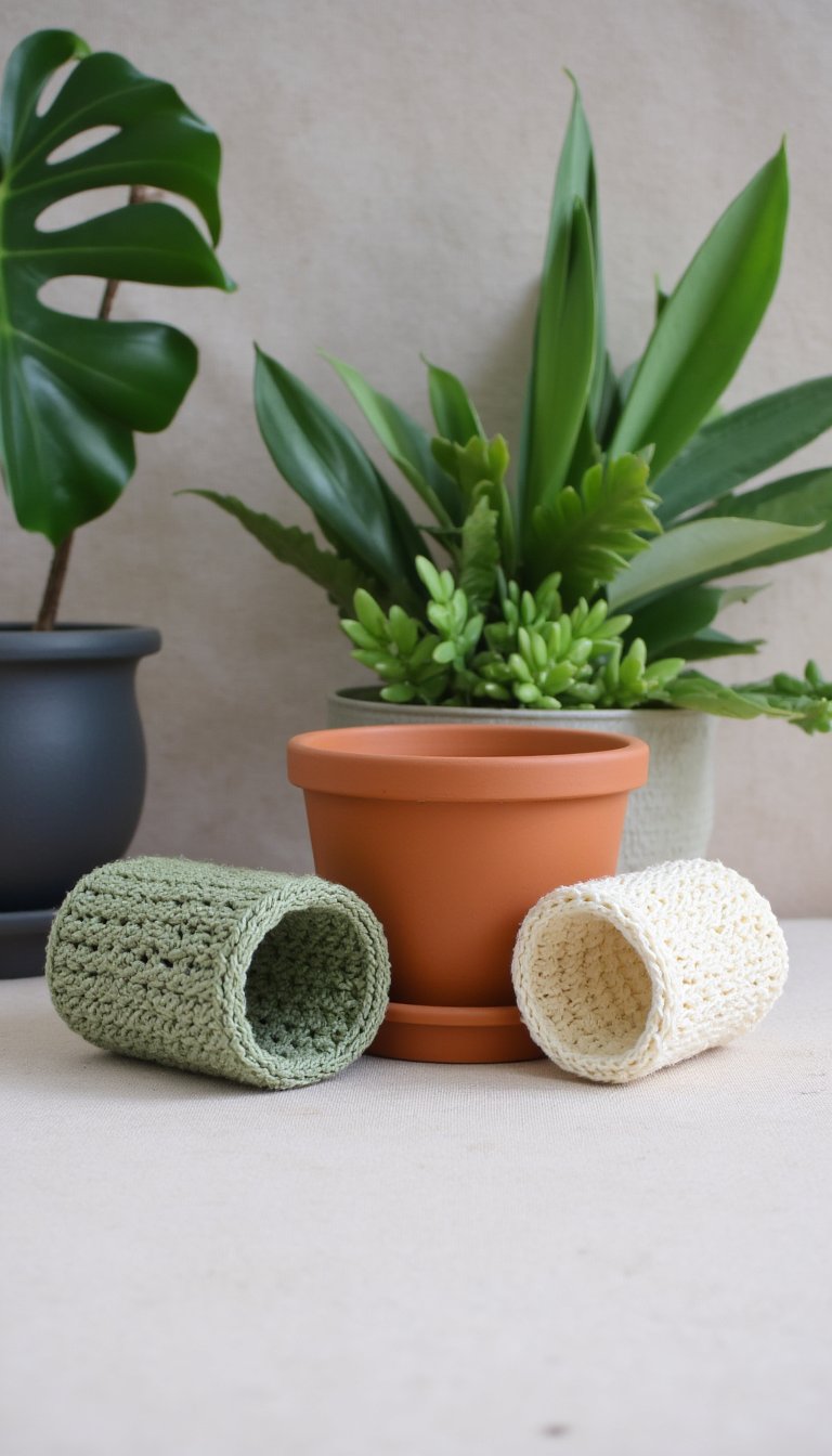 12. Minimalist Plant Hanger Cuffs
