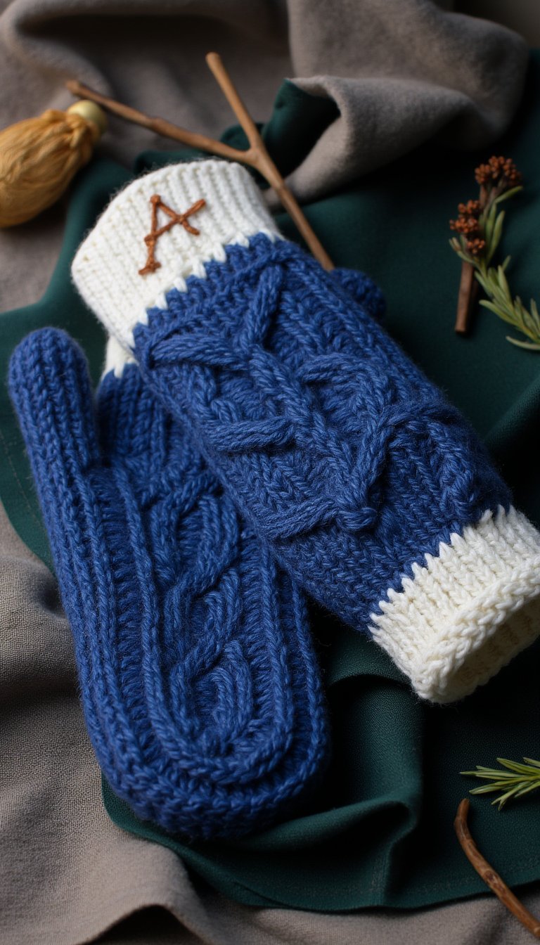 3. Mittens with a Personal Touch