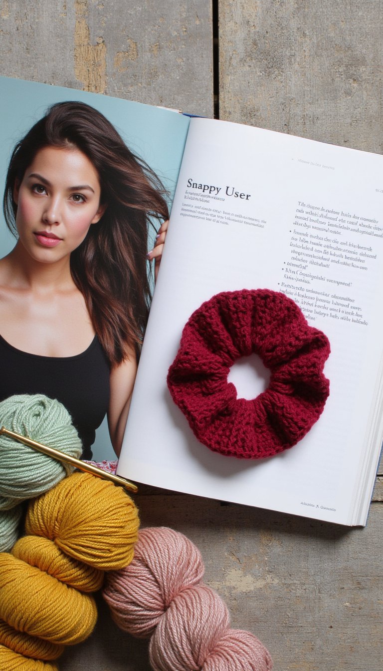 7. A Snappy Hair Scrunchie Cover