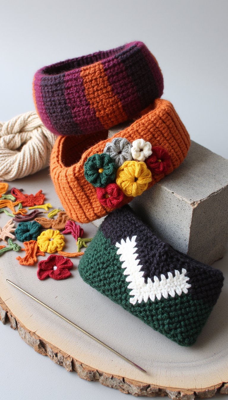 9. Simple but Stunning Ear Warmers/Headbands