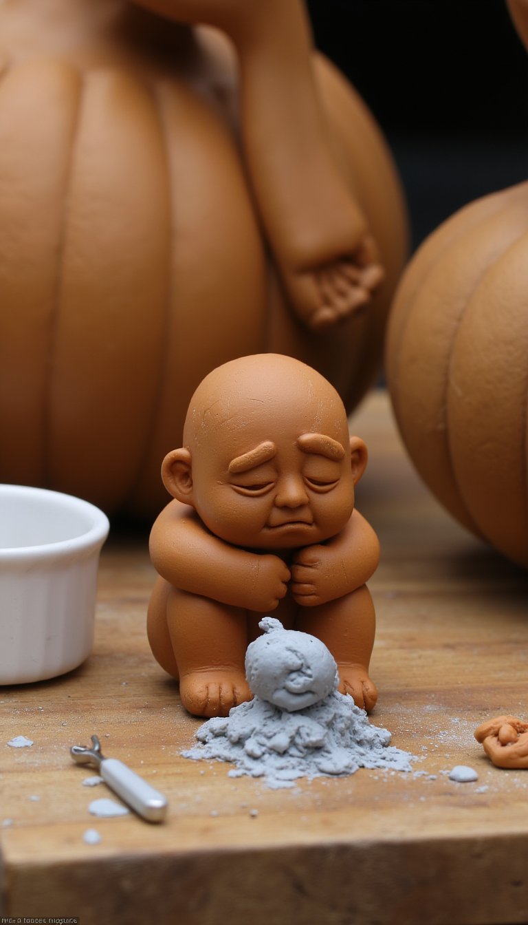 4. A Tiny, Frustrated Artist Sculpting Itself