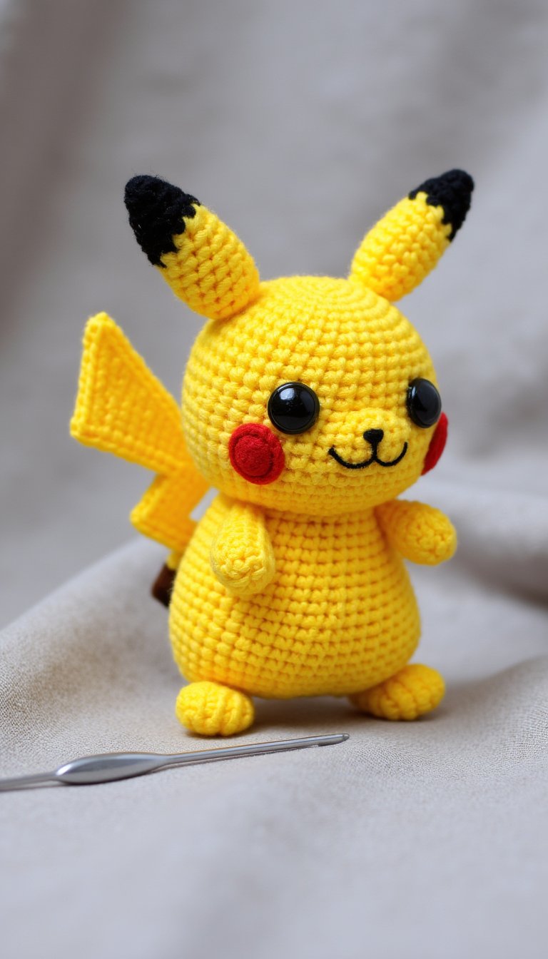 2. Pikachu, the Electric Mouse Plush