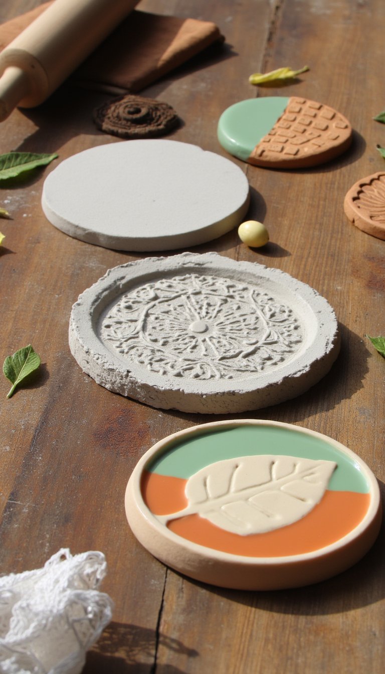 4. Personalized Coasters