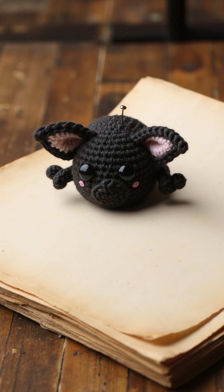 1. The Snuggly, Big-Eyed Bat