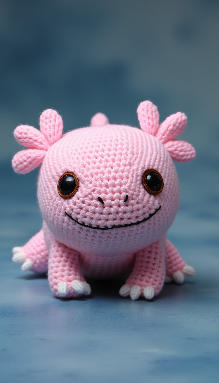 6. An Adorably Derpy Axolotl
