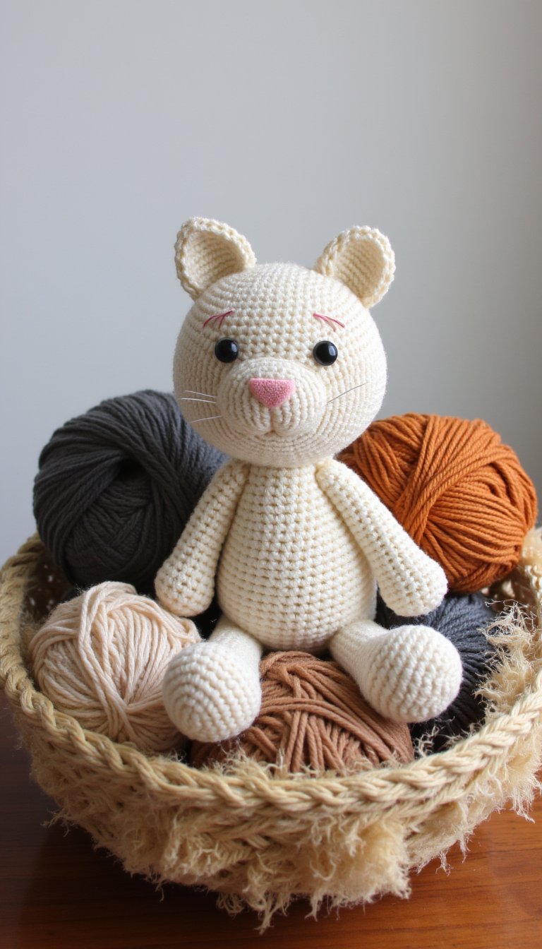 1. The Classic Amigurumi Cat