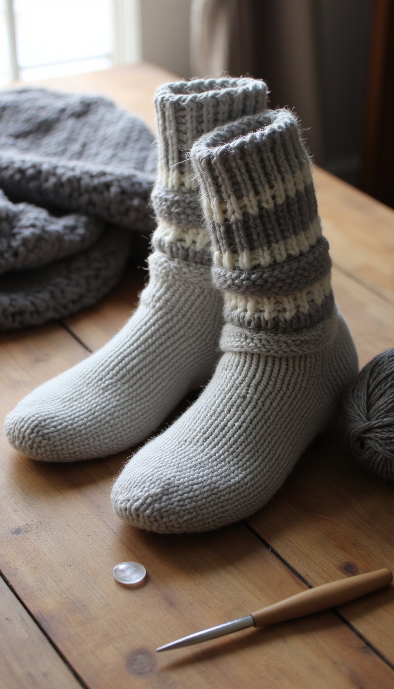 5. Toasty Socks for Cold Floors
