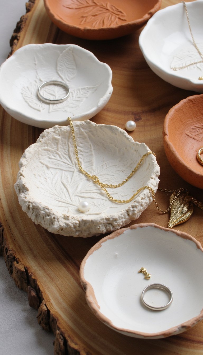 3. Textured Ring Dishes