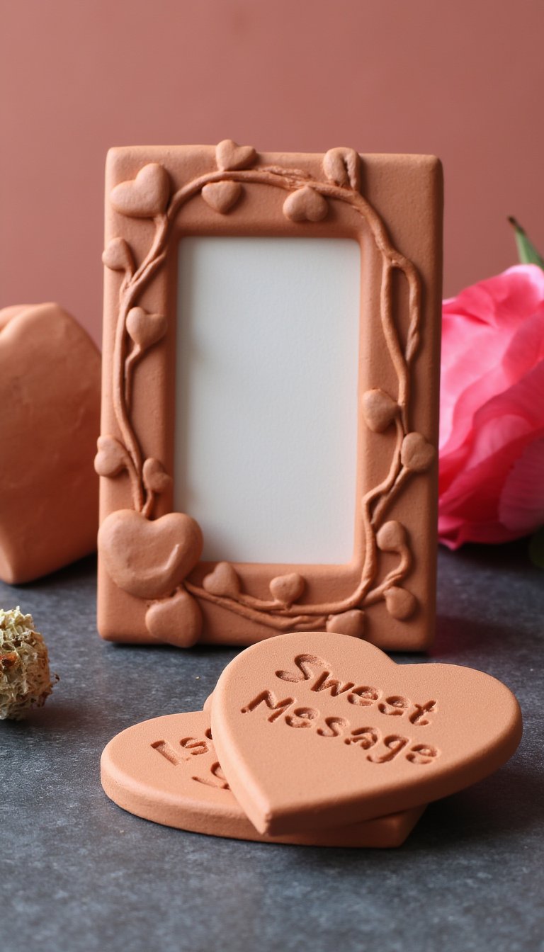 9. Sweet Message Coasters