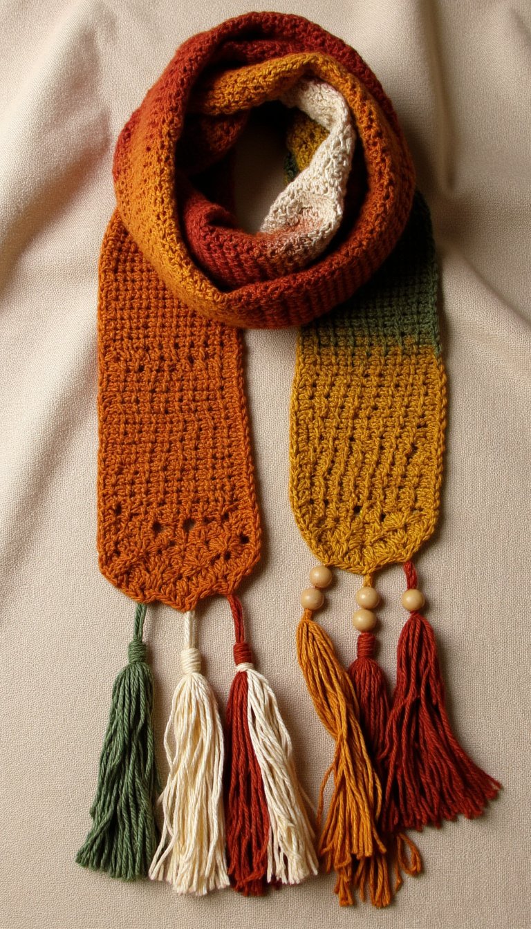 11. The Boho Tassel Scarf