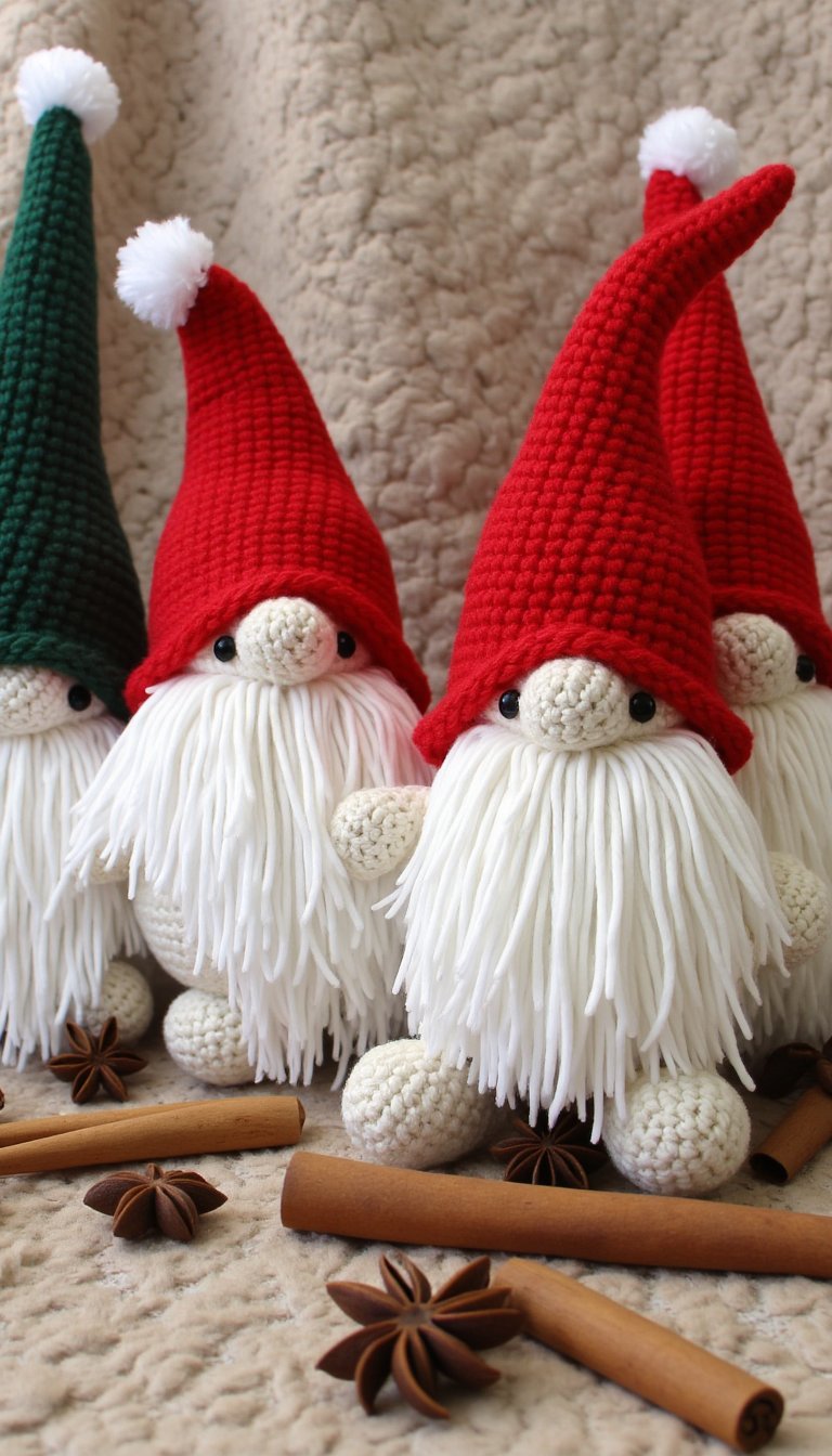 3. Scandinavian-Inspired Gnomes (Nisse/Tomte)