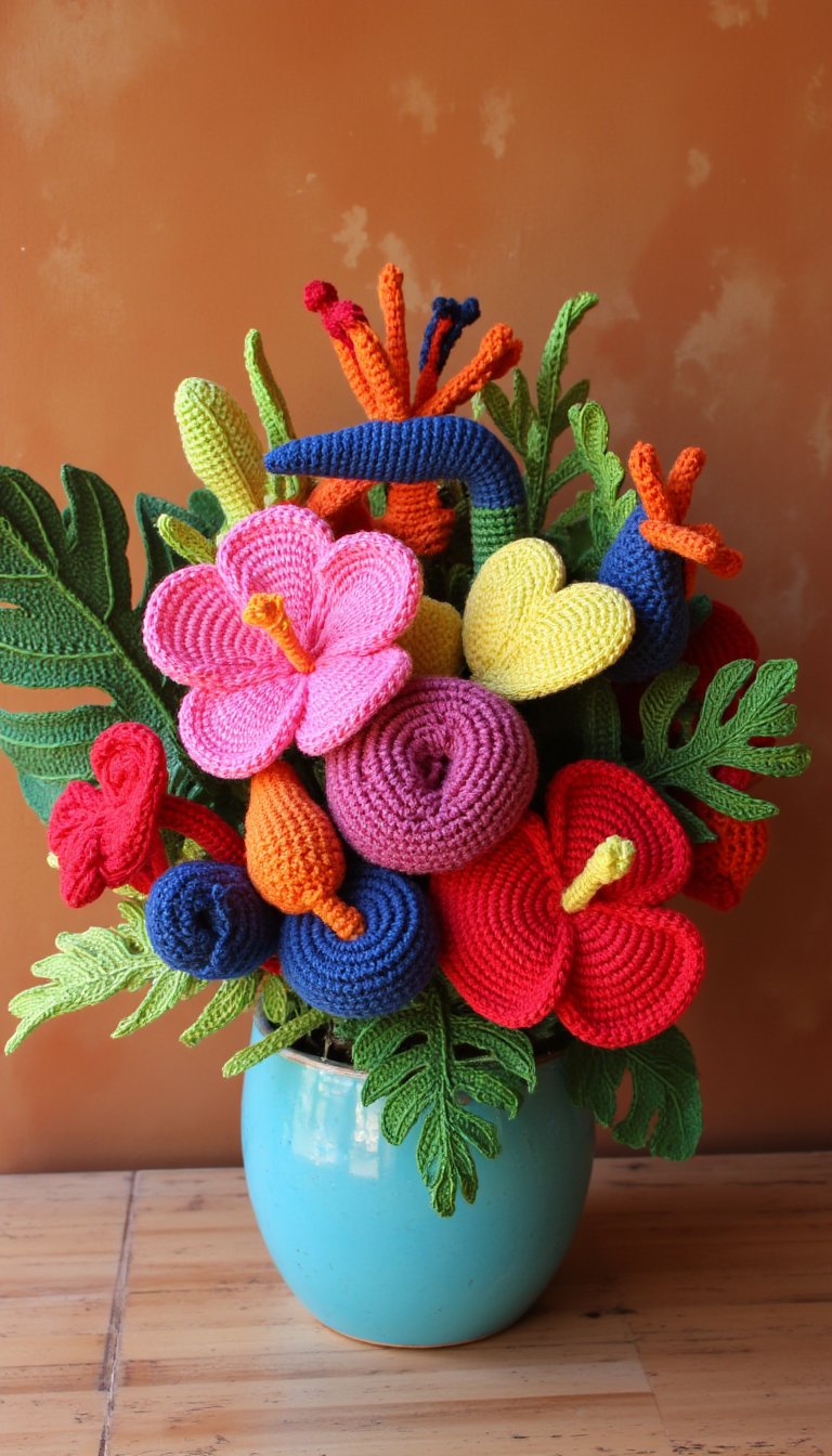 9. Tropical Paradise Blooms