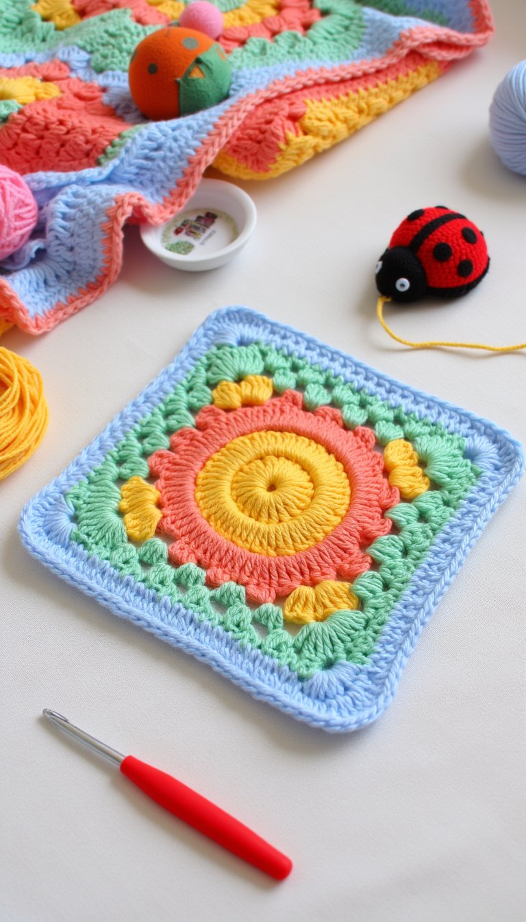 2. The "Never Enough" Granny Square Blanket