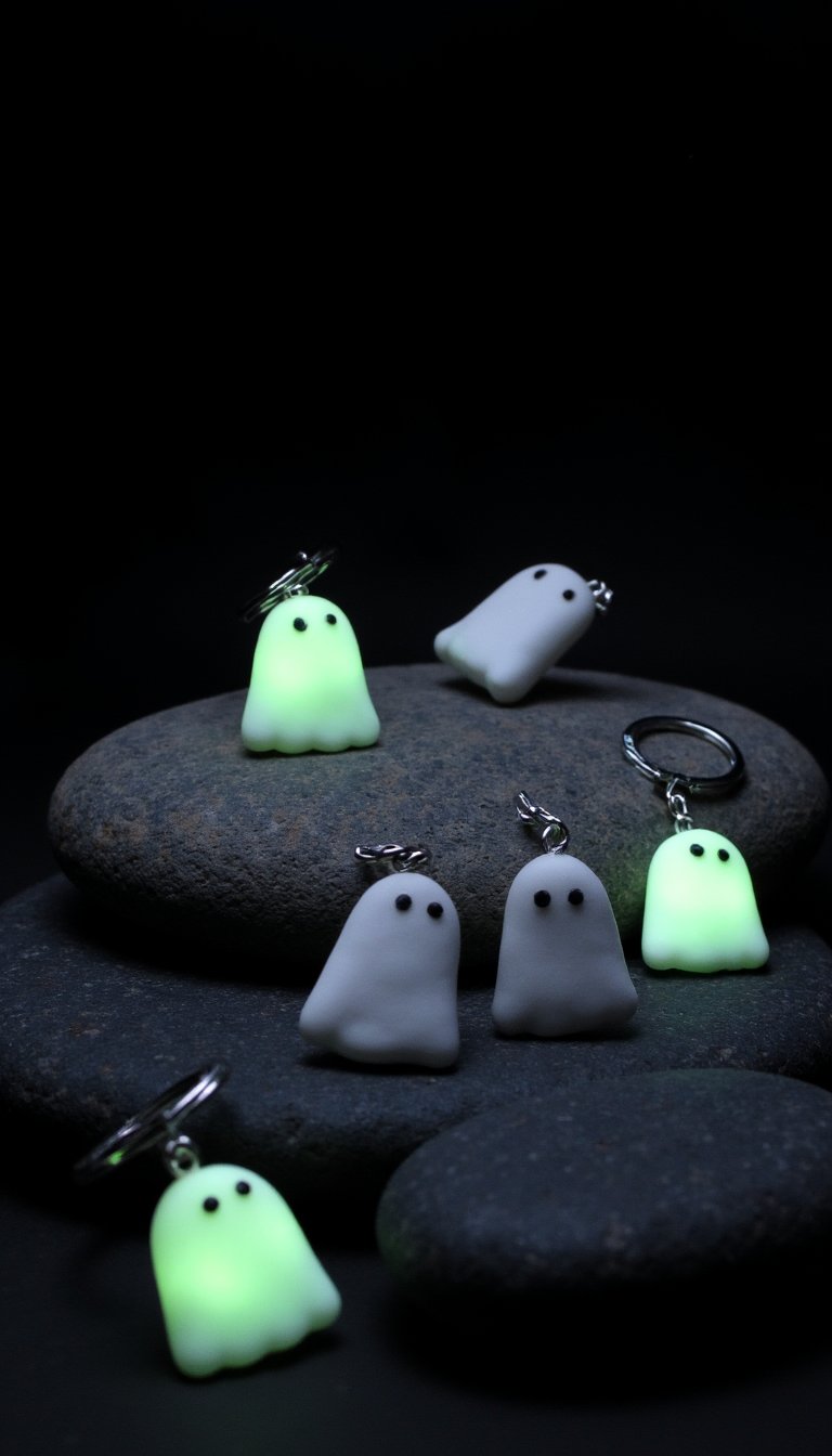 3. Glow-in-the-Dark Ghosts