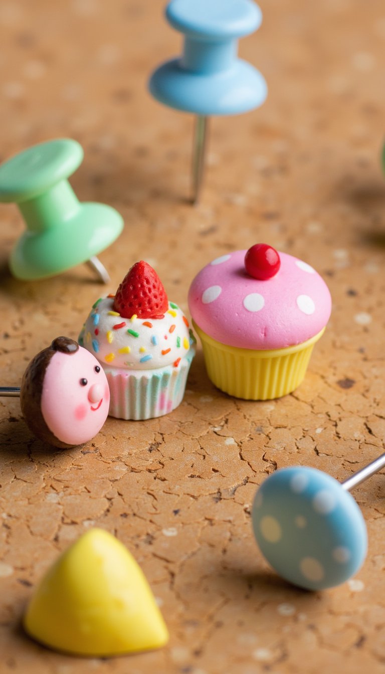 8. Decorative Push Pins & Thumbtacks