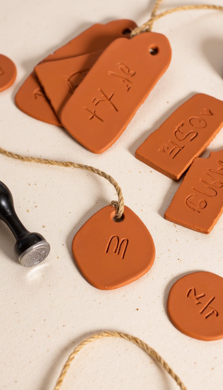 13. Stamped Gift Tags