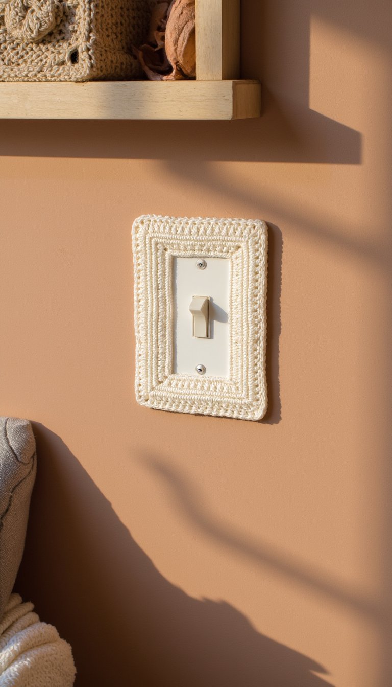 20. Delicate Light Switch Plate Cover