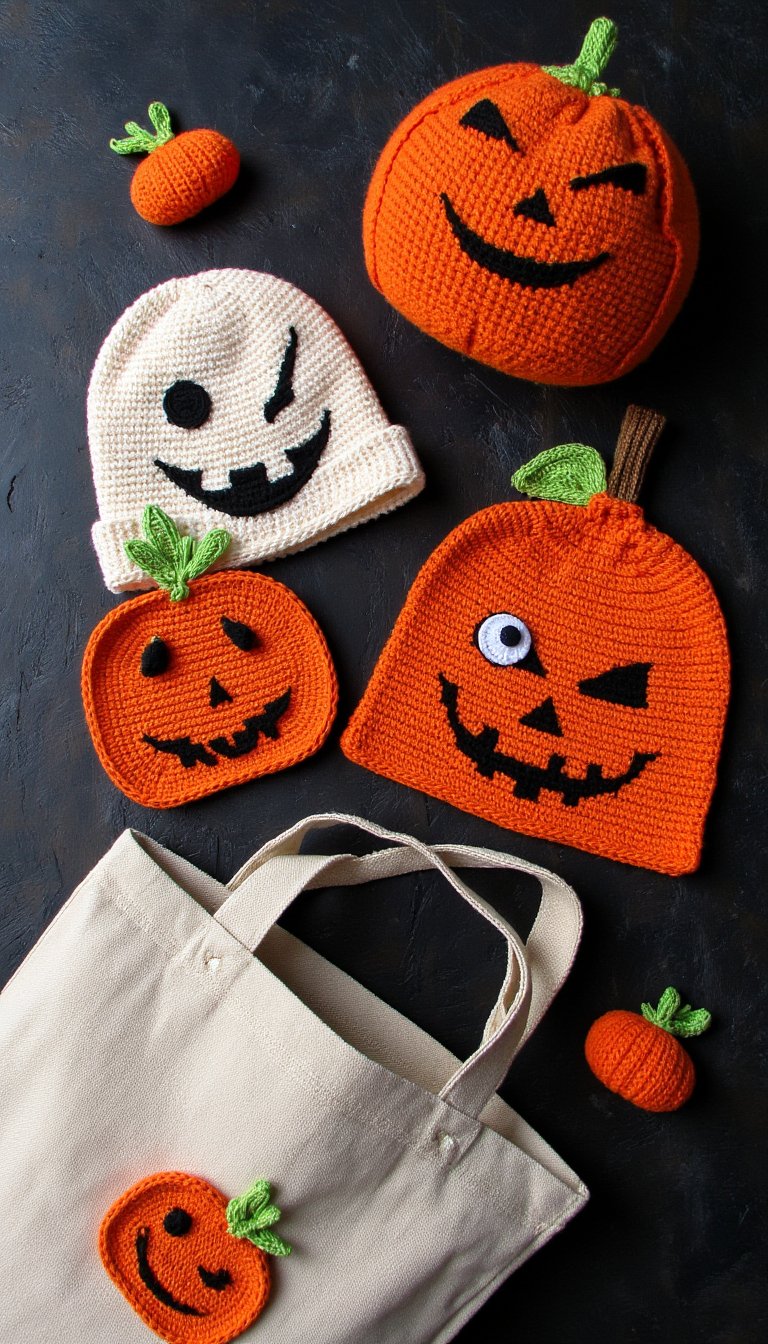 22. Jack-o'-Lantern Face Appliqués