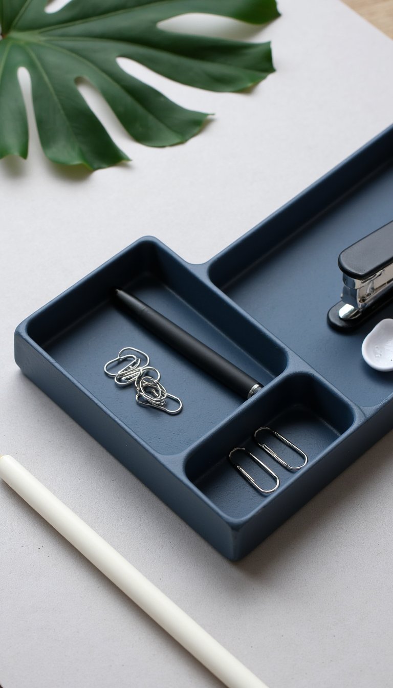 7. Sleek Desk Command Center