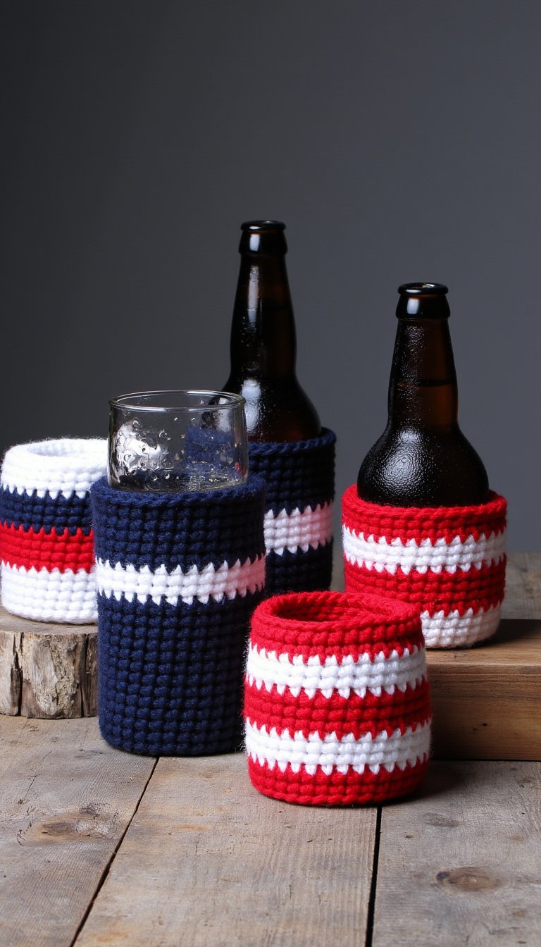 11. Beer Koozies for the Crew