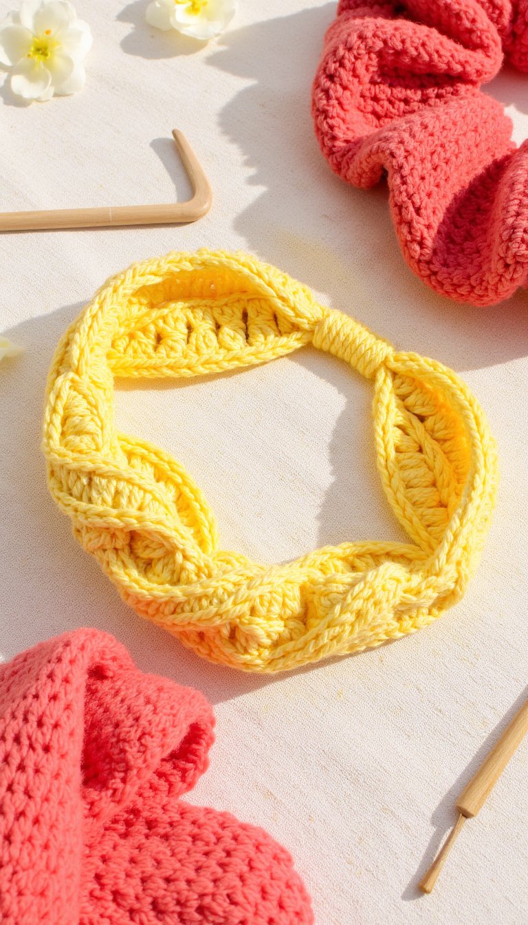 8. Effortless Headband or Scrunchie