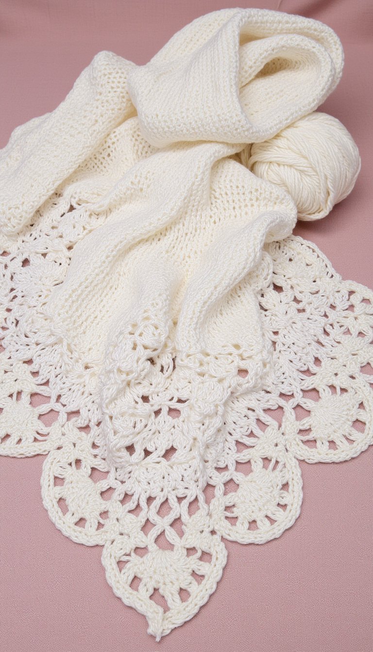 14. The Heirloom-Inspired Lace Blanket