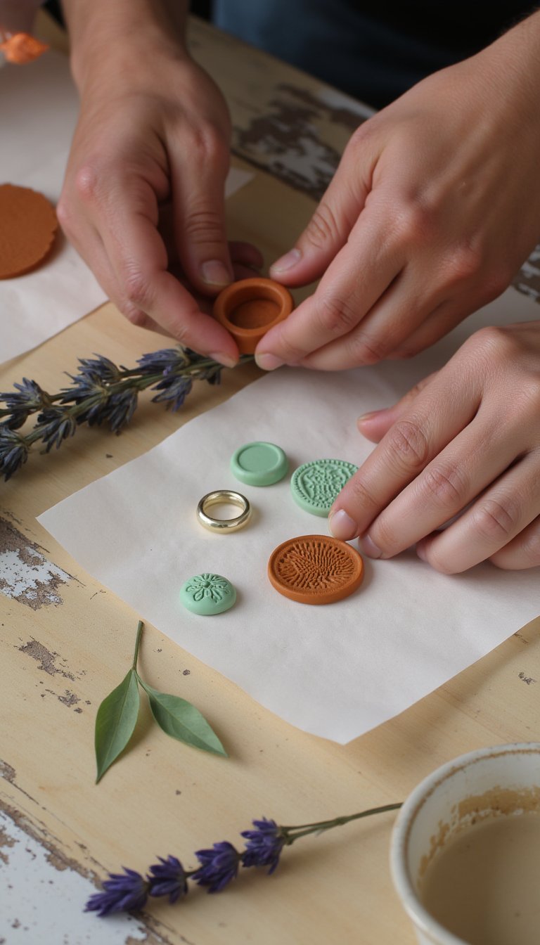 5. Personalized Clay Jewelry