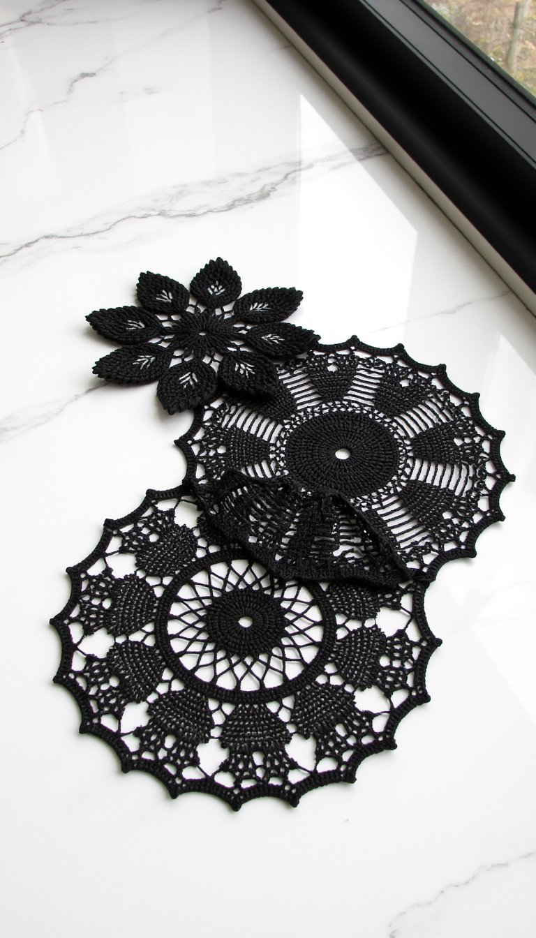 3. Elegant Doilies with an Edge