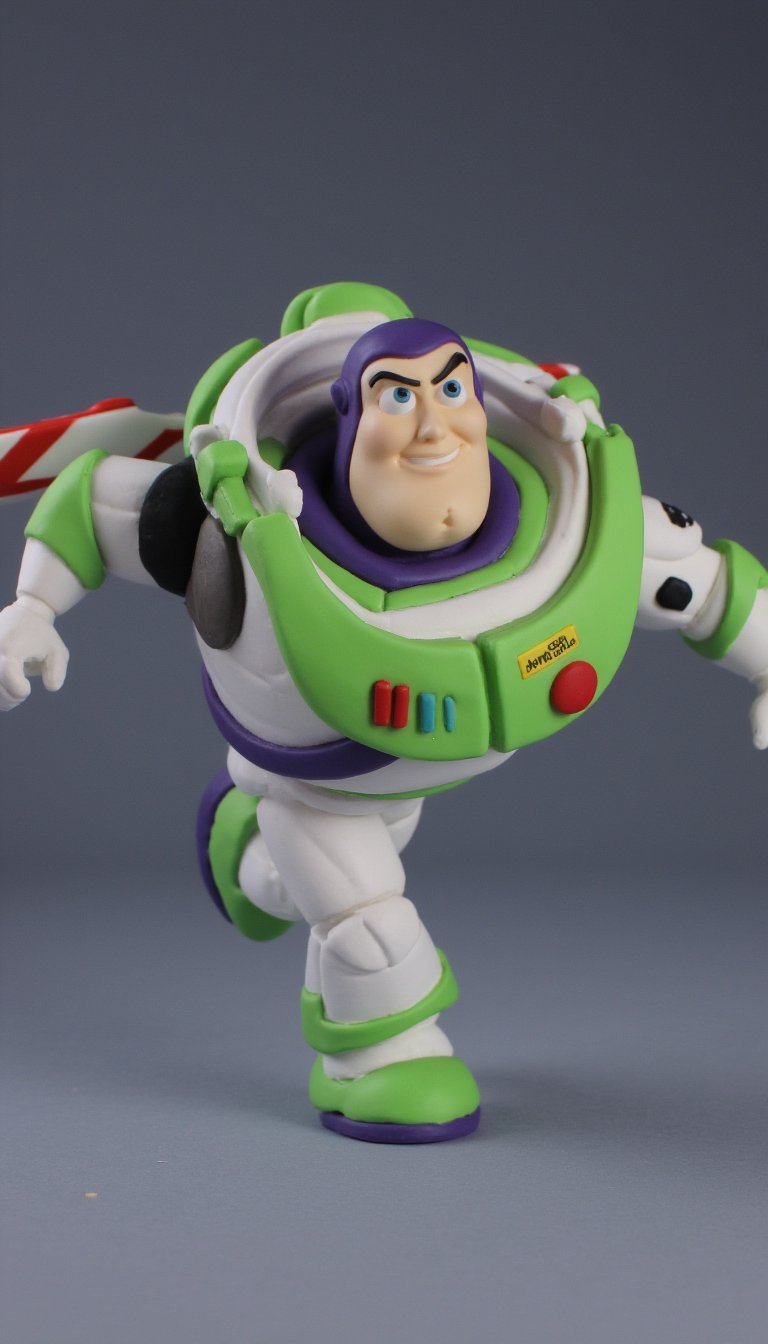 6. Buzz Lightyear in Flight Pose