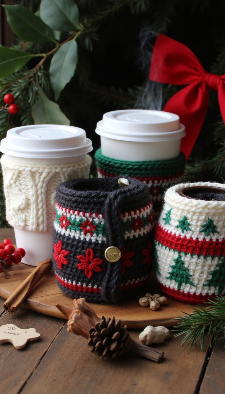 9. Reusable Coffee Cozies