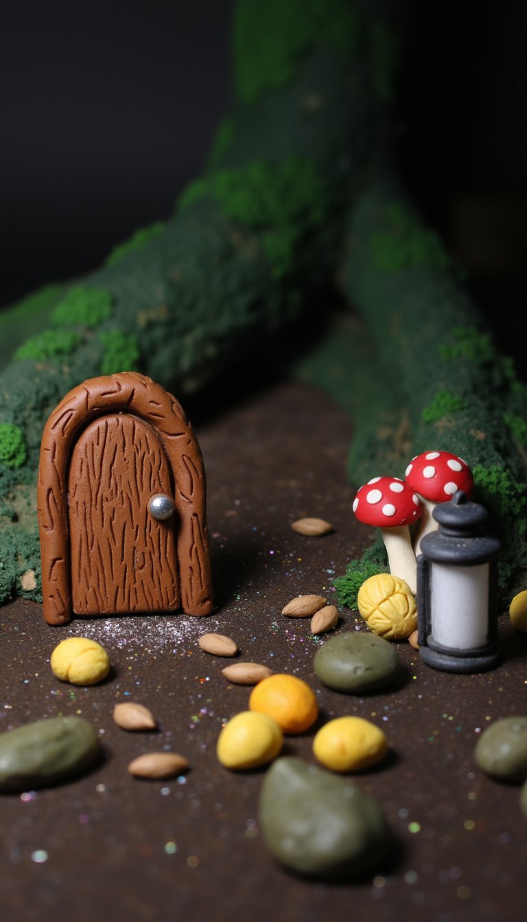 9. Enchanted Fairy House Decor