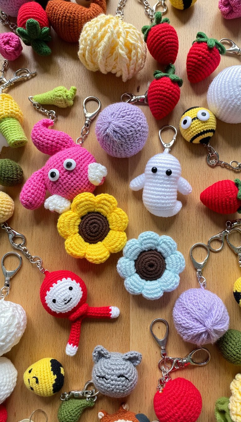 7. Keychain Charms & Bag Buddies