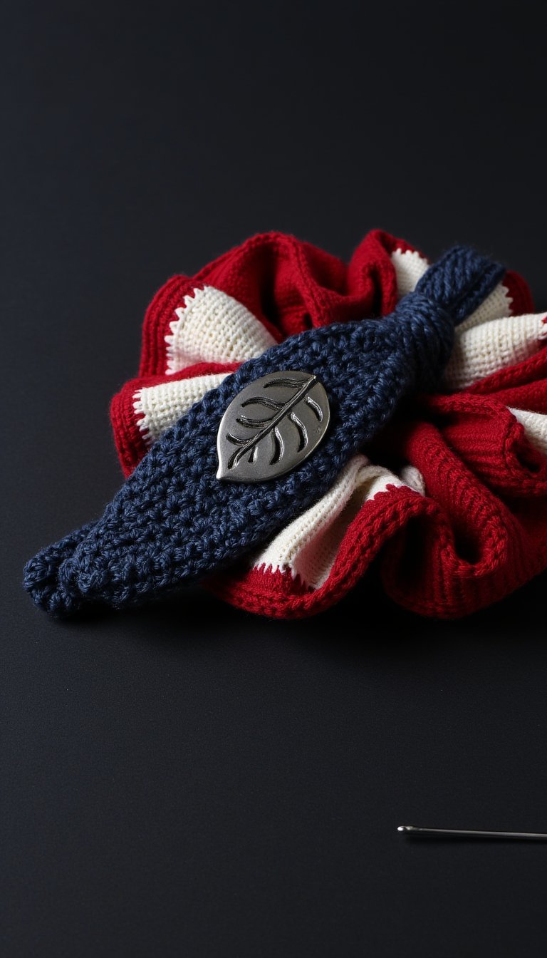 6. Naruto's Headband Scrunchie