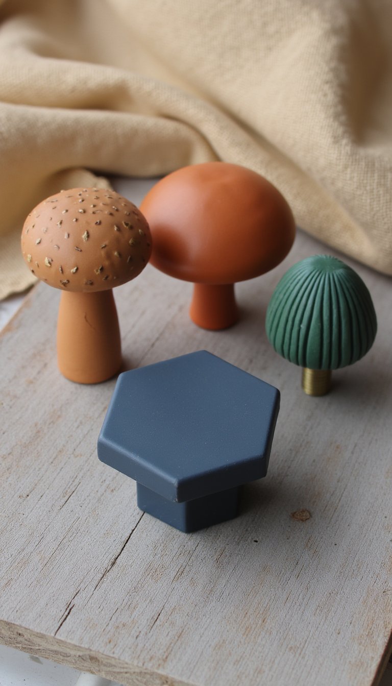 8. Functional Cabinet Knobs & Pulls