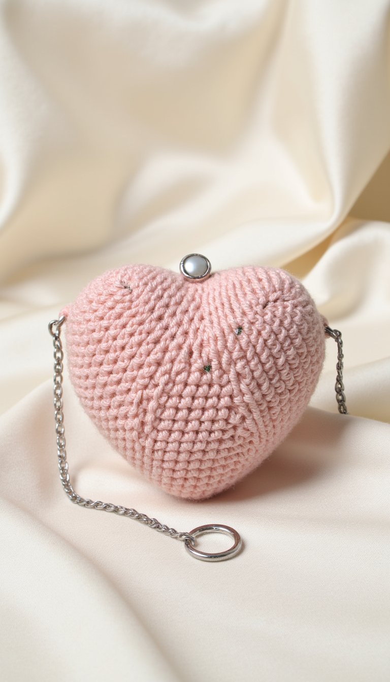7. The Heart-Shaped Mini Purse