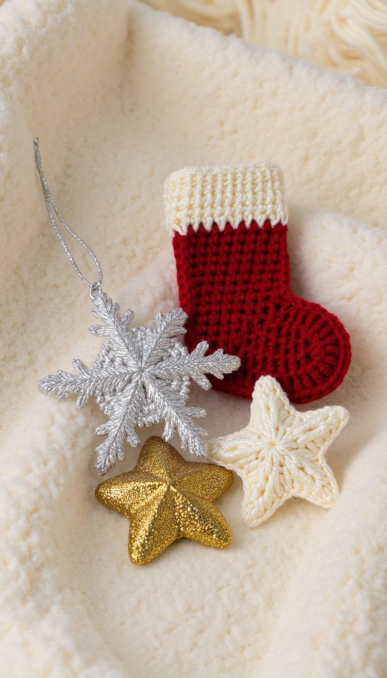 18. Festive & Foldable Holiday Ornaments